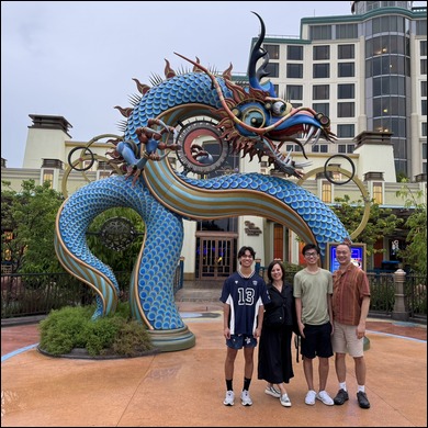 2025 - The Blue Dragon Pan-Asian Restaurant - Dinner